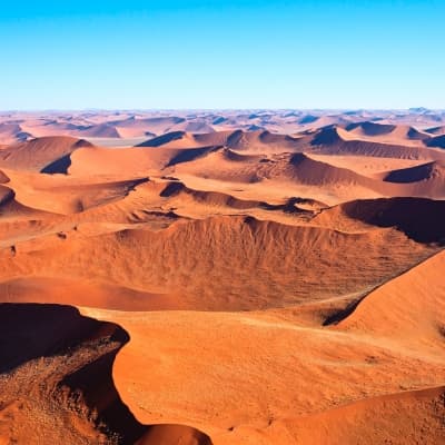 Survol en ULM du désert de Namib