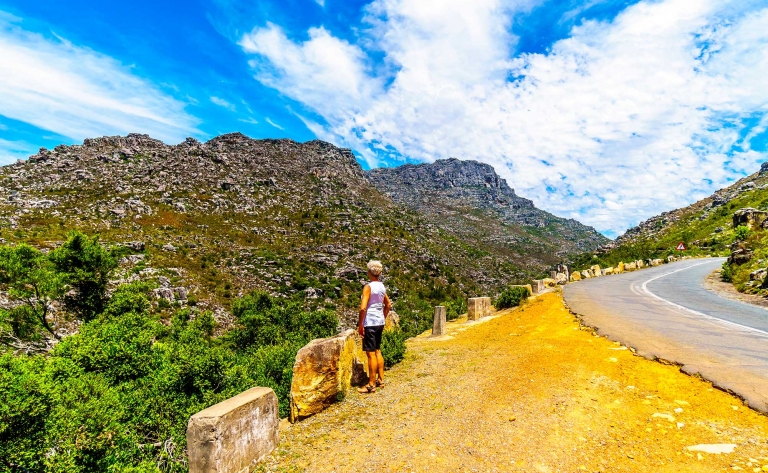 Col de Bainskloof et immensité du Karoo