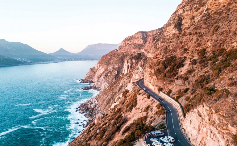 Chapman’s Peak et le cap de Bonne Espérance, cheveux au vent !