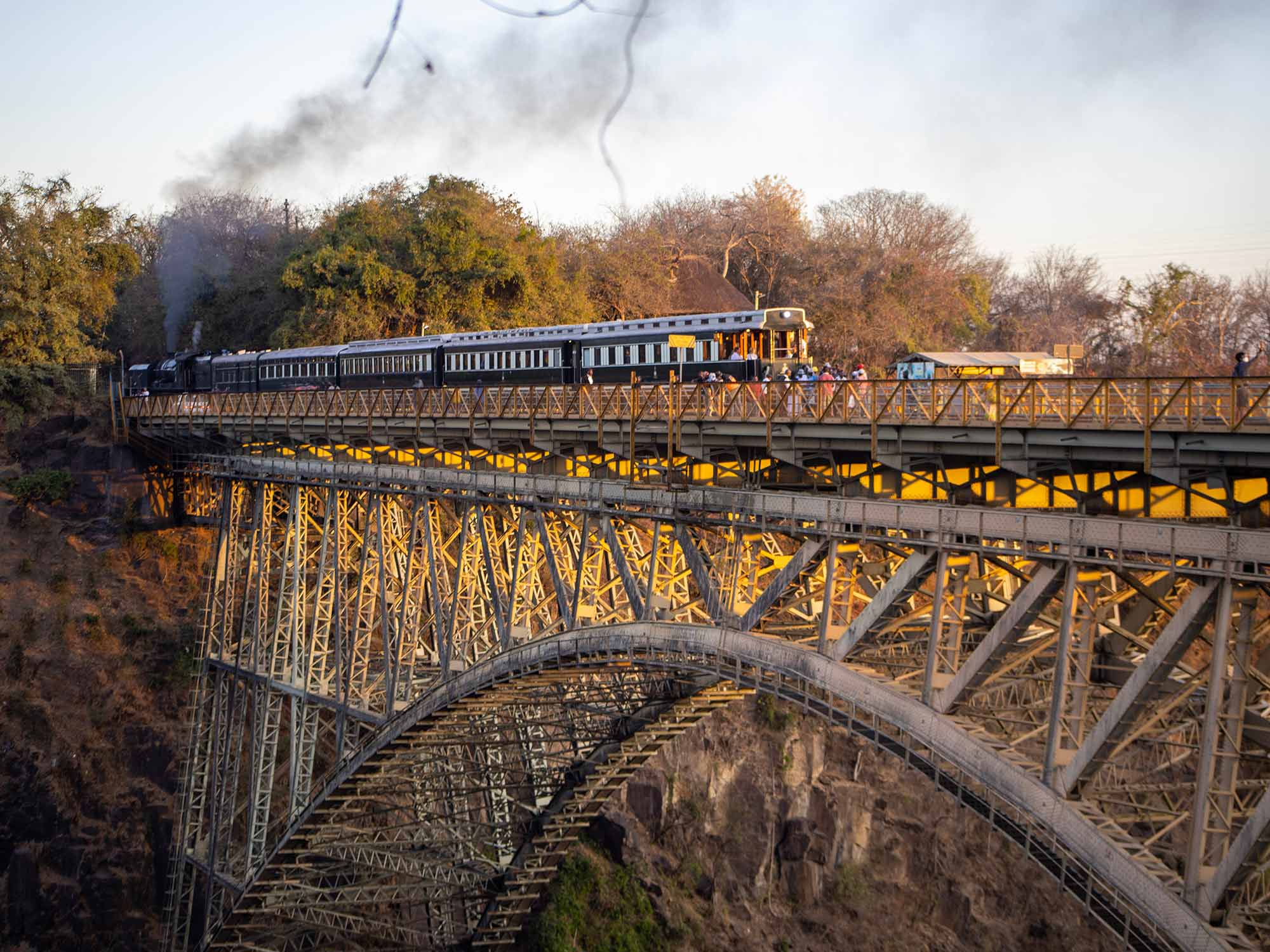 A bord du Rovos, le Cap, Safari et Chutes Victoria
